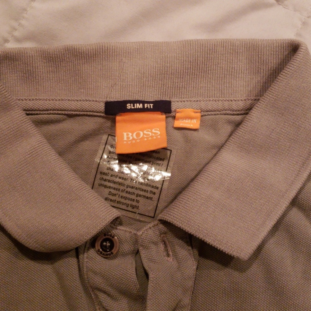 NWOT Boss Orange  mens polo's  shirt